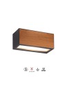 BERET * APLIQUE IP54 1L*E27  GRIS OSCURO